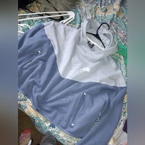 Blue Nike hoodie